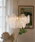 Drenenna Glass Chandelier-Moonnatur