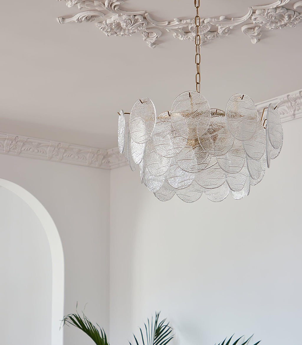 Drenenna Glass Chandelier-Moonnatur