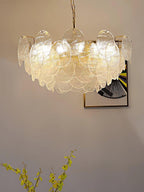 Drenenna Glass Chandelier-Moonnatur