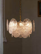Drenenna Glass Chandelier-Moonnatur