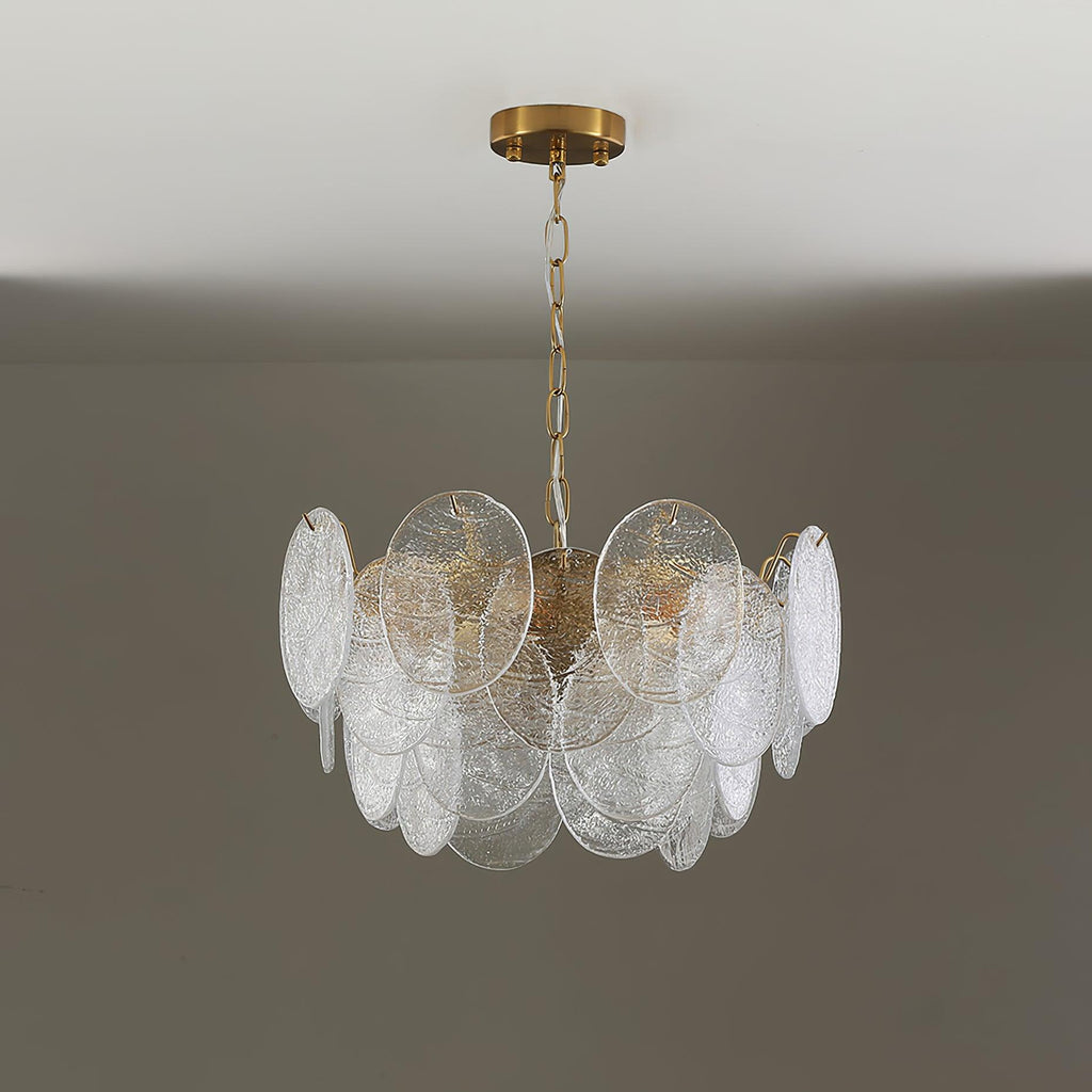 Drenenna Glass Chandelier-Moonnatur