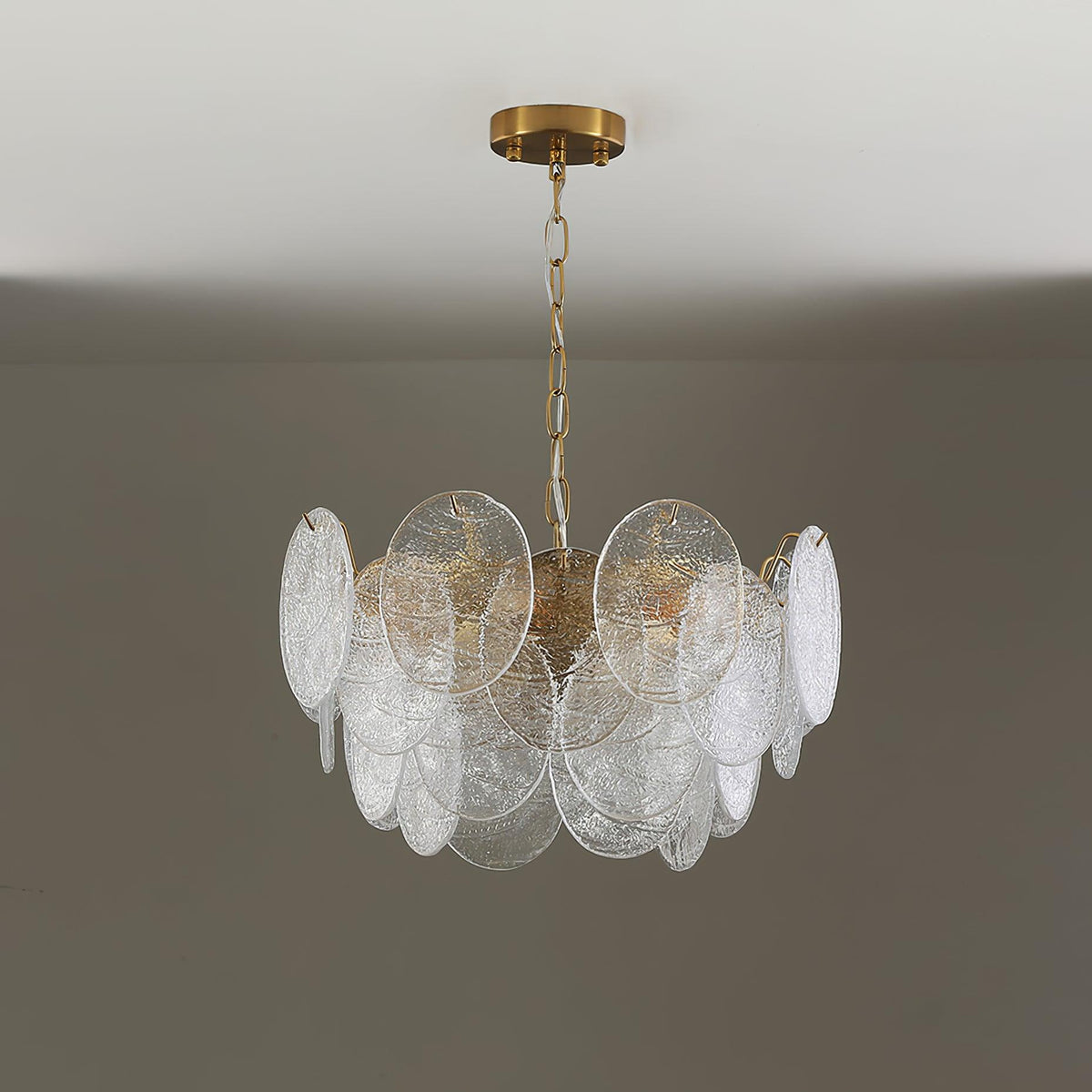 Drenenna Glass Chandelier-Moonnatur