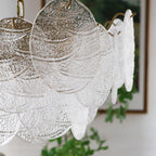 Drenenna Glass Chandelier-Moonnatur