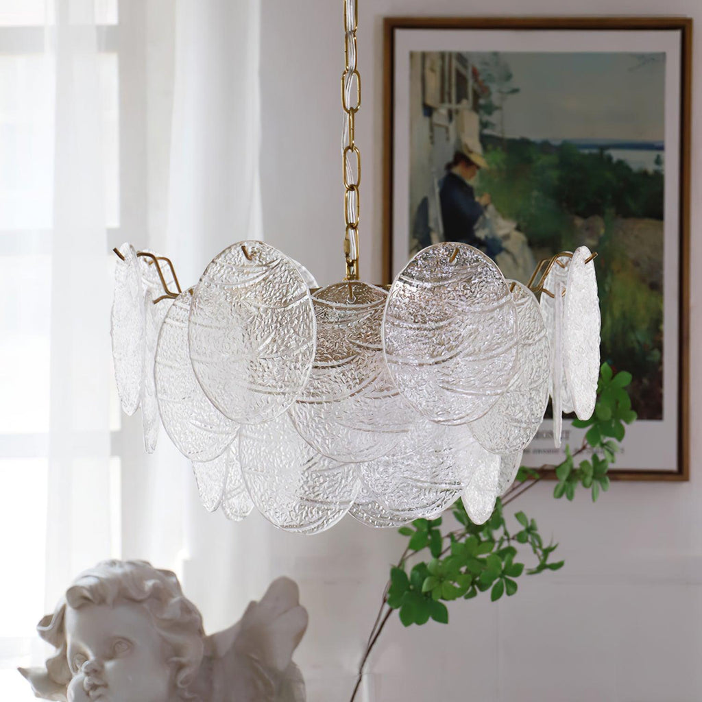 Drenenna Glass Chandelier-Moonnatur