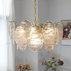 Drenenna Glass Chandelier-Moonnatur