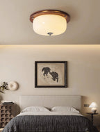 Sovelle Glass Ceiling Light-Moonnatur
