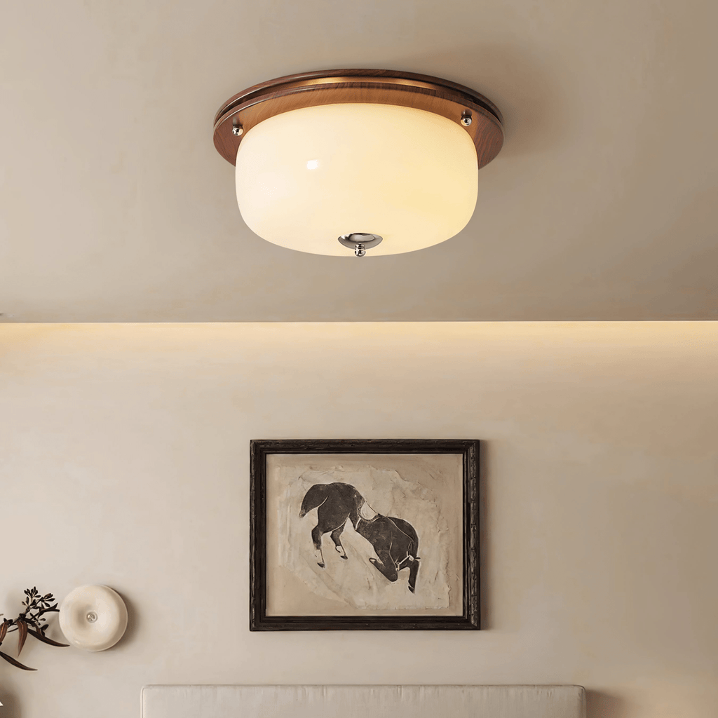 Sovelle Glass Ceiling Light-Moonnatur