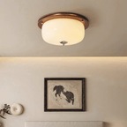 Sovelle Glass Ceiling Light-Moonnatur