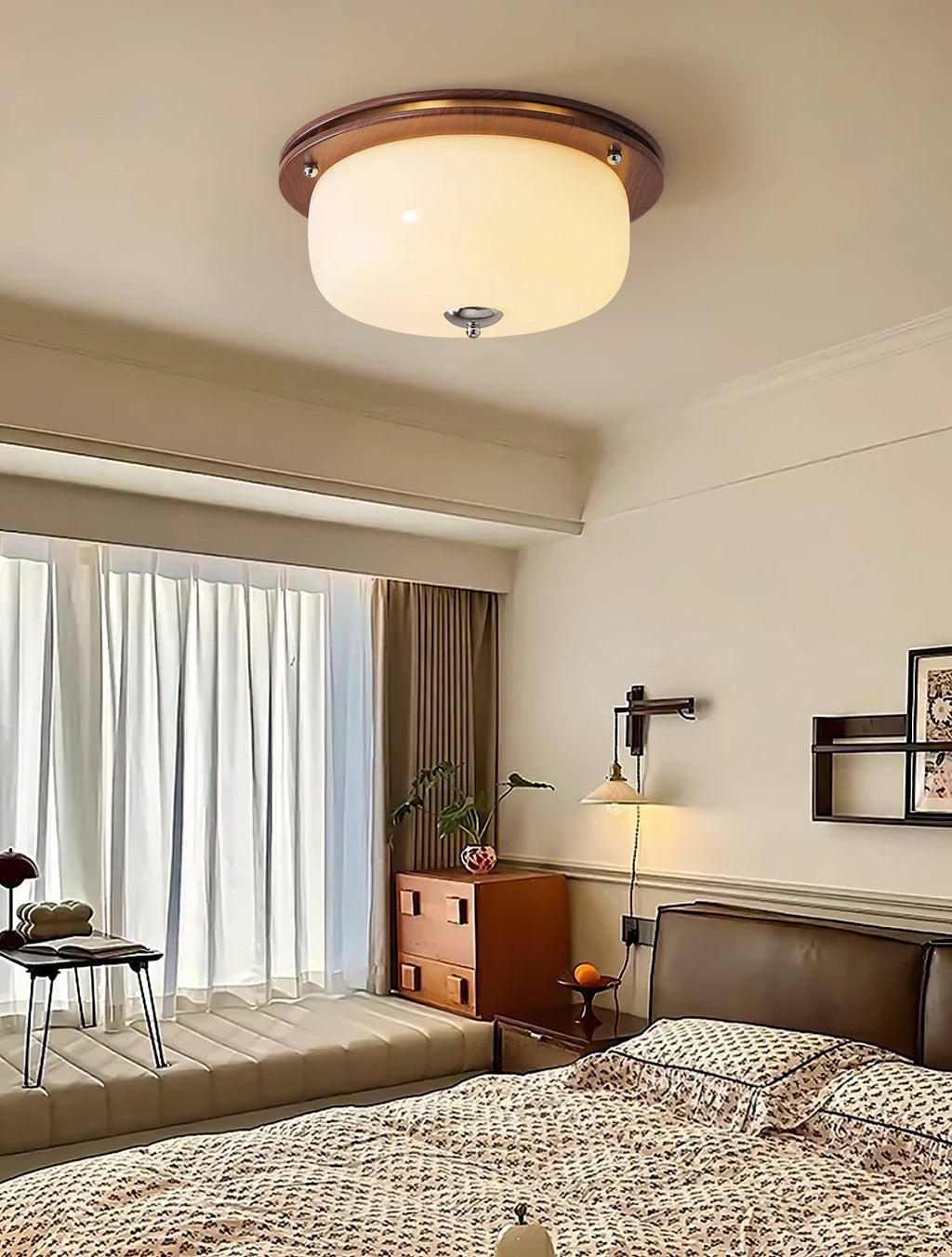 Sovelle Glass Ceiling Light-Moonnatur