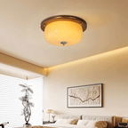 Sovelle Glass Ceiling Light-Moonnatur