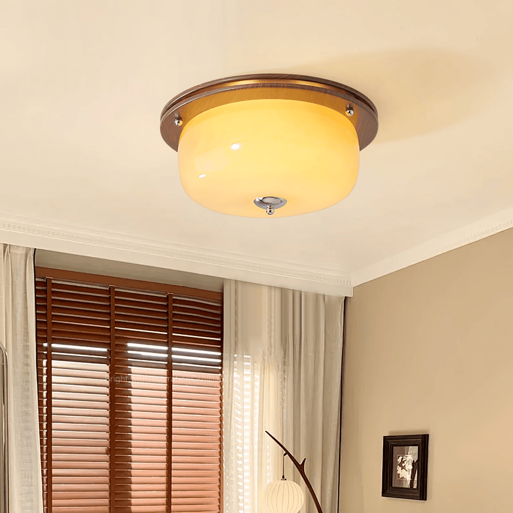 Sovelle Glass Ceiling Light-Moonnatur