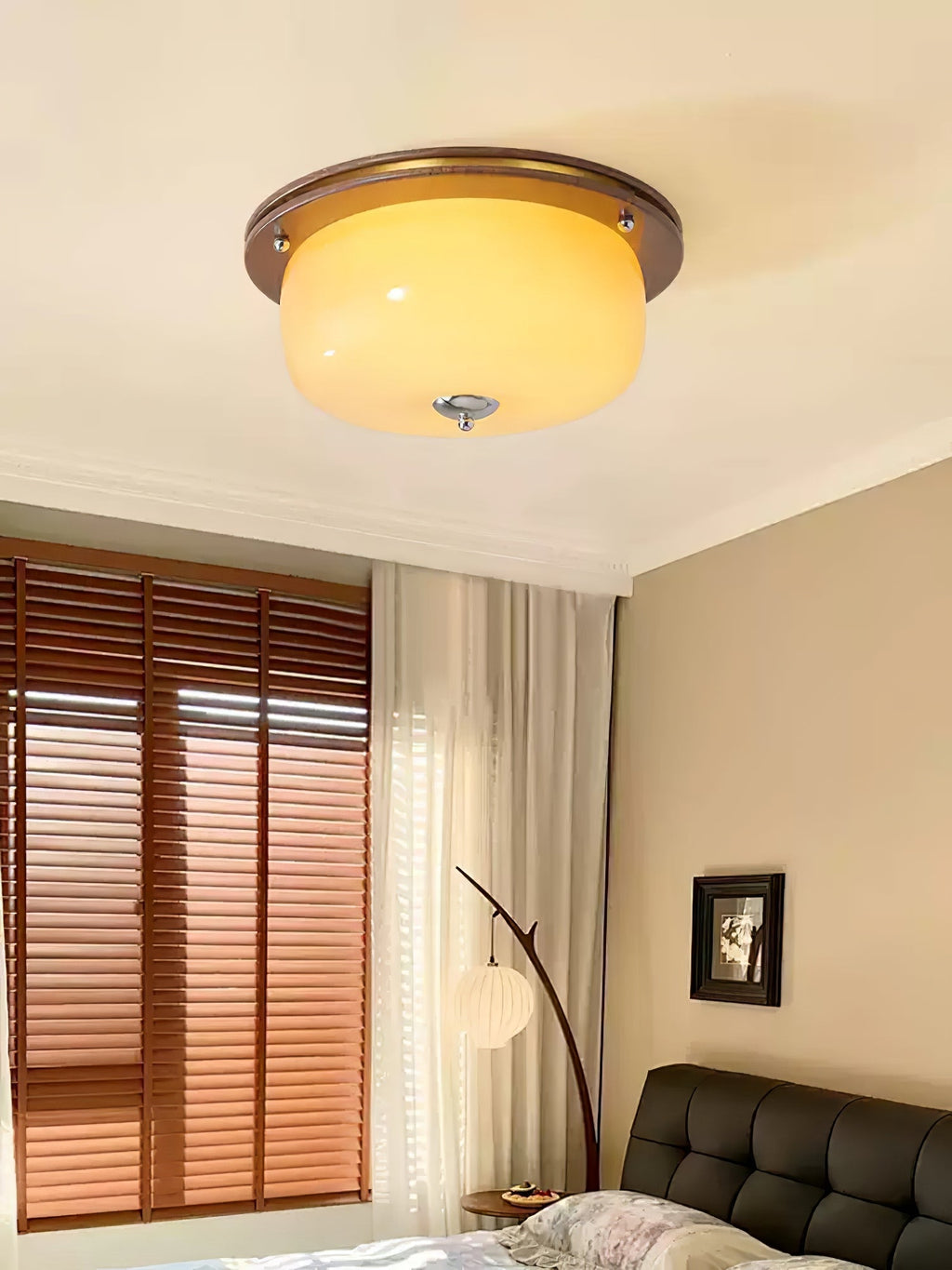 Sovelle Glass Ceiling Light-Moonnatur