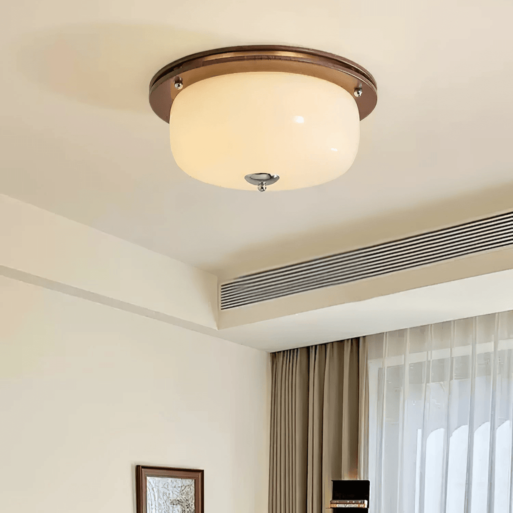 Sovelle Glass Ceiling Light-Moonnatur