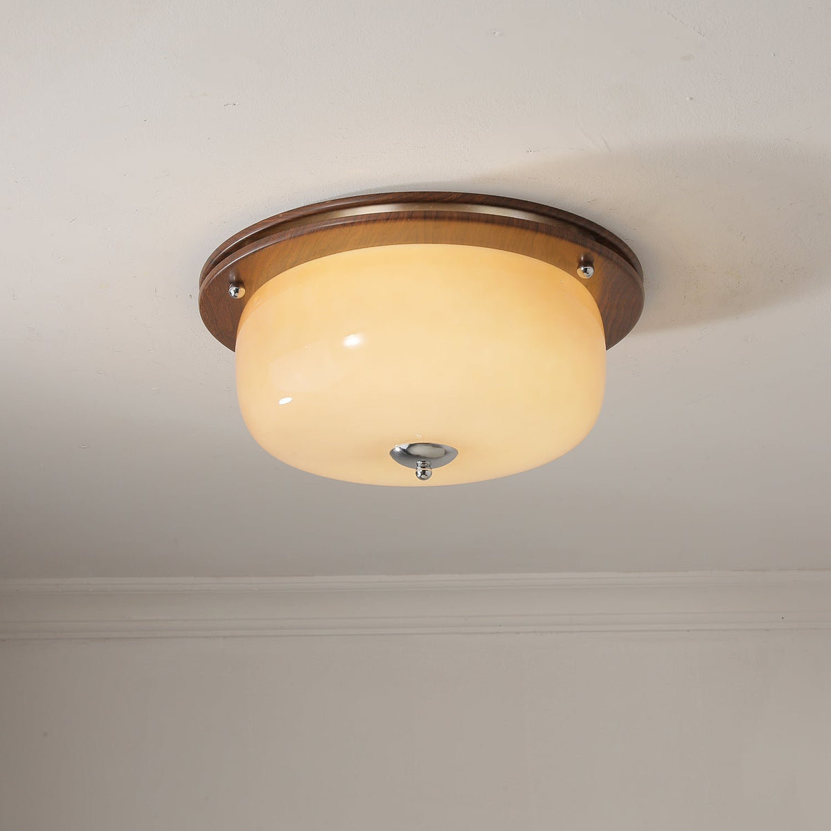 Sovelle Glass Ceiling Light-Moonnatur