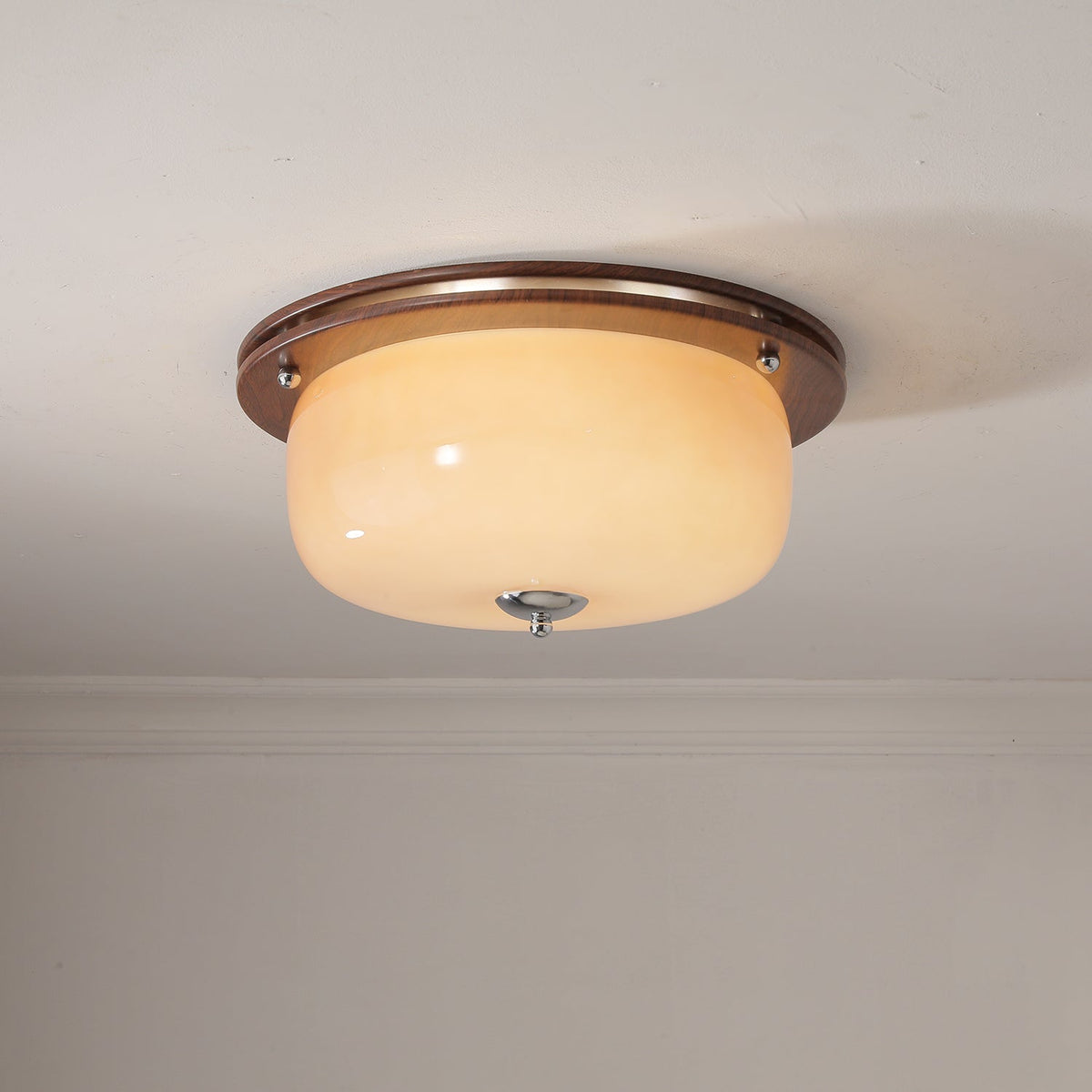 Sovelle Glass Ceiling Light-Moonnatur
