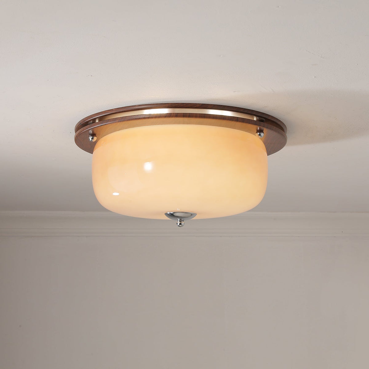 Sovelle Glass Ceiling Light-Moonnatur