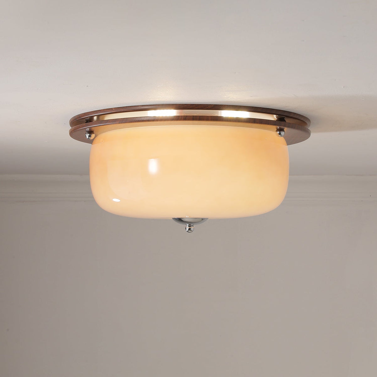 Sovelle Glass Ceiling Light-Moonnatur