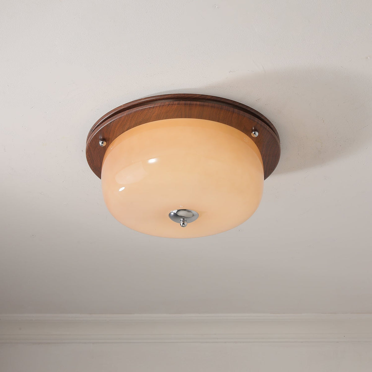 Sovelle Glass Ceiling Light-Moonnatur