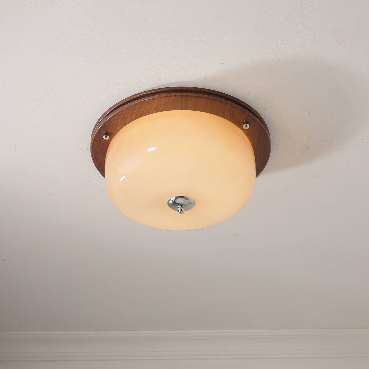 Sovelle Glass Ceiling Light-Moonnatur
