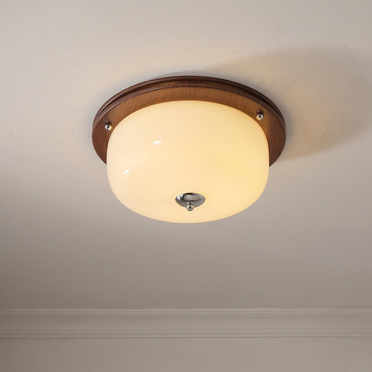 Sovelle Glass Ceiling Light-Moonnatur