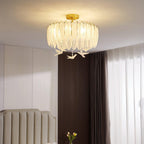 Erielle Glass Ceiling Light-Moonnatur