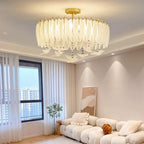 Erielle Glass Ceiling Light-Moonnatur