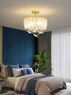 Erielle Glass Ceiling Light-Moonnatur