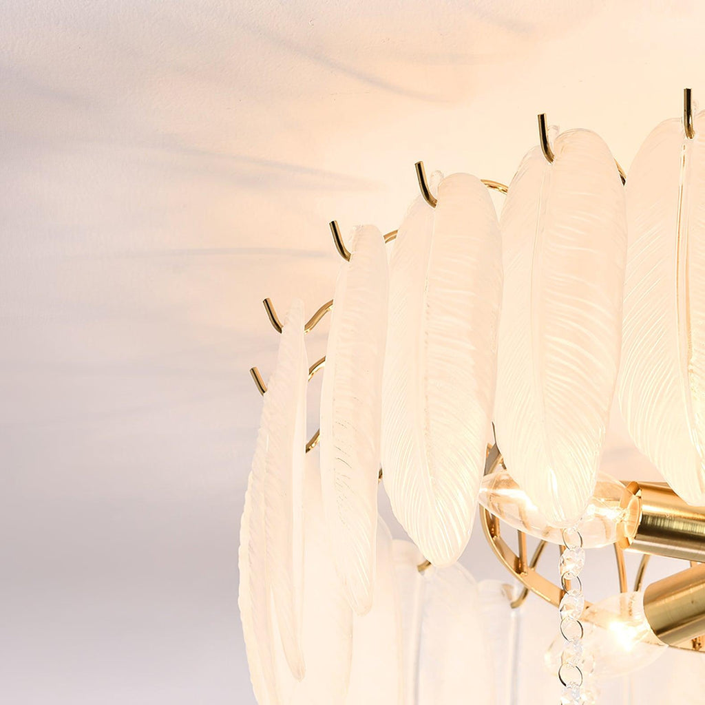 Erielle Glass Ceiling Light-Moonnatur