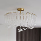 Erielle Glass Ceiling Light-Moonnatur