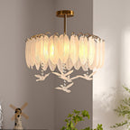 Erielle Glass Ceiling Light-Moonnatur