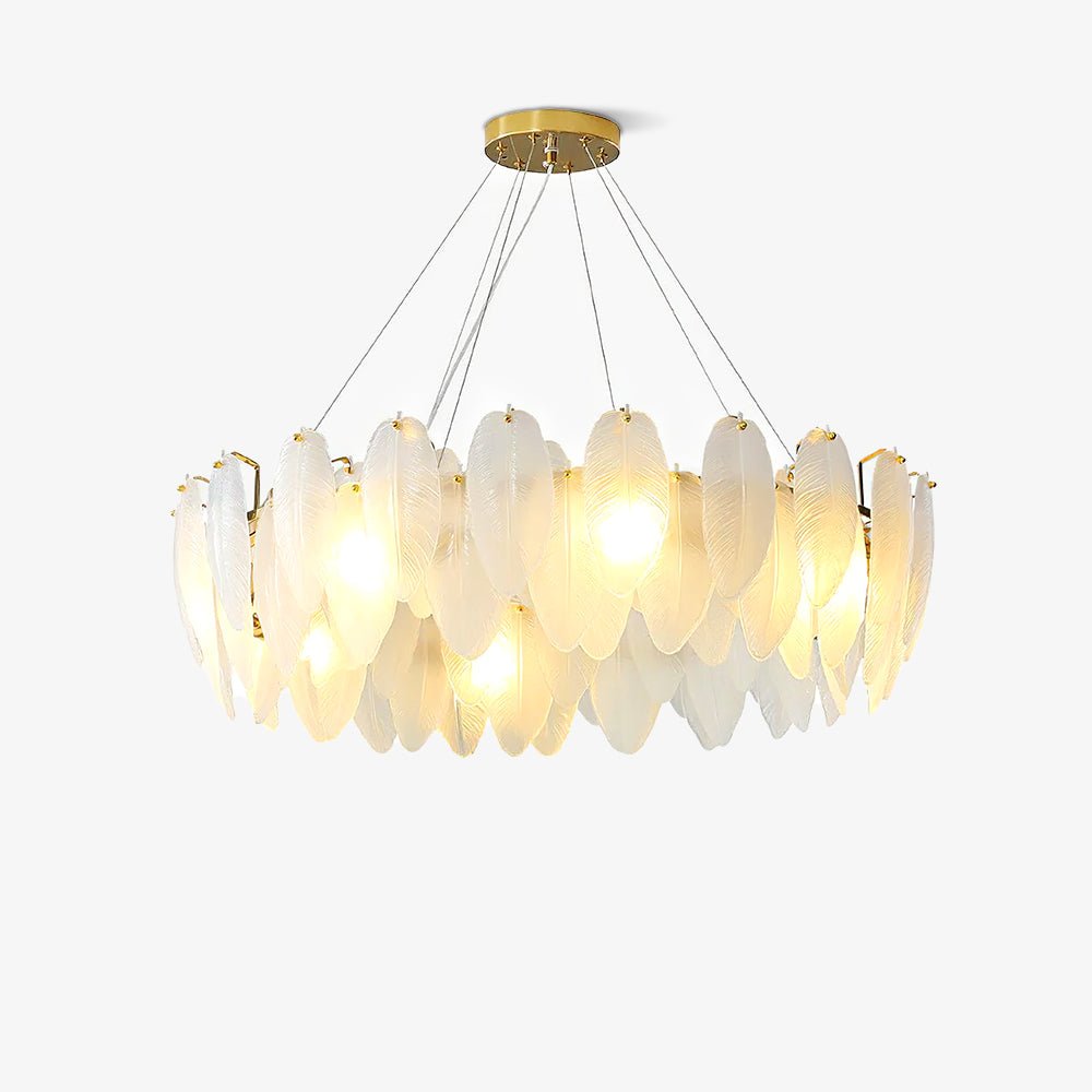 Norrenaria Glass Chandelier-Moonnatur