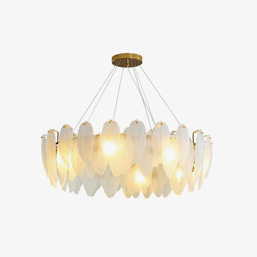 Norrenaria Glass Chandelier-Moonnatur