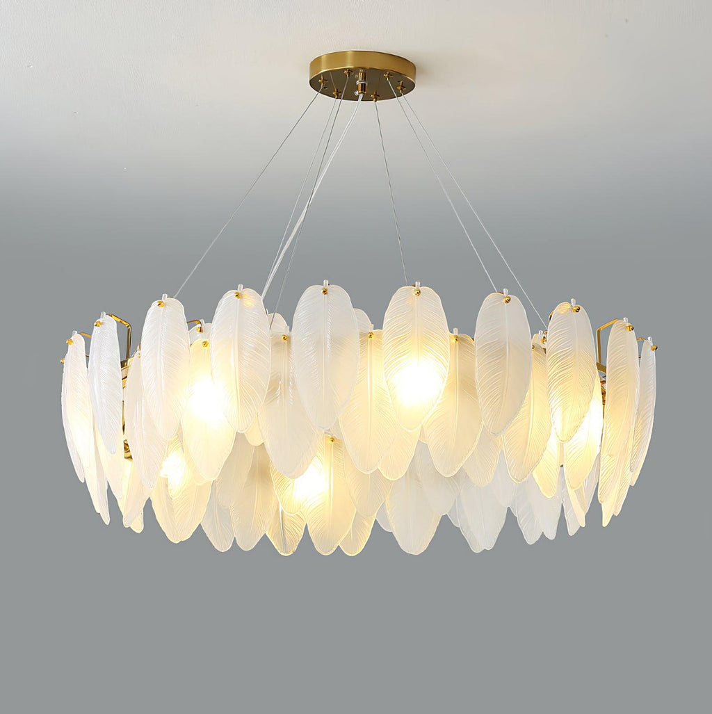 Norrenaria Glass Chandelier-Moonnatur