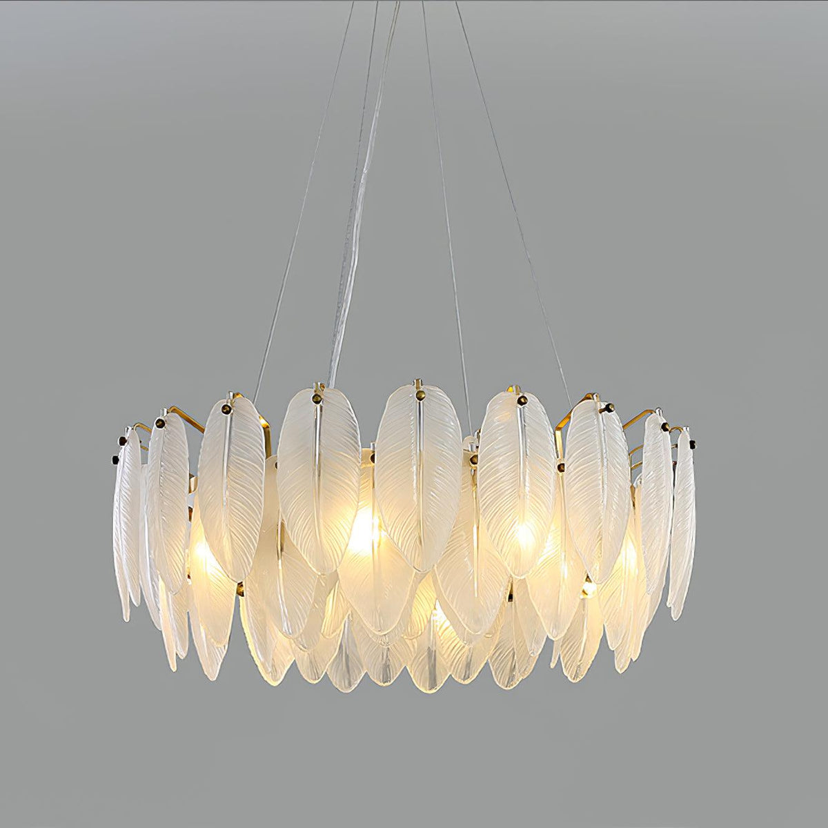 Norrenaria Glass Chandelier-Moonnatur