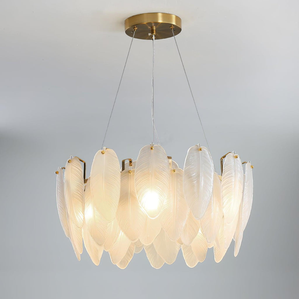 Norrenaria Glass Chandelier-Moonnatur