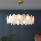 Norrenaria Glass Chandelier-Moonnatur