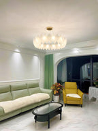 Norrenaria Glass Chandelier-Moonnatur