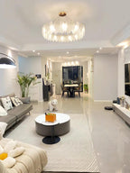 Norrenaria Glass Chandelier-Moonnatur
