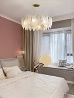 Norrenaria Glass Chandelier-Moonnatur