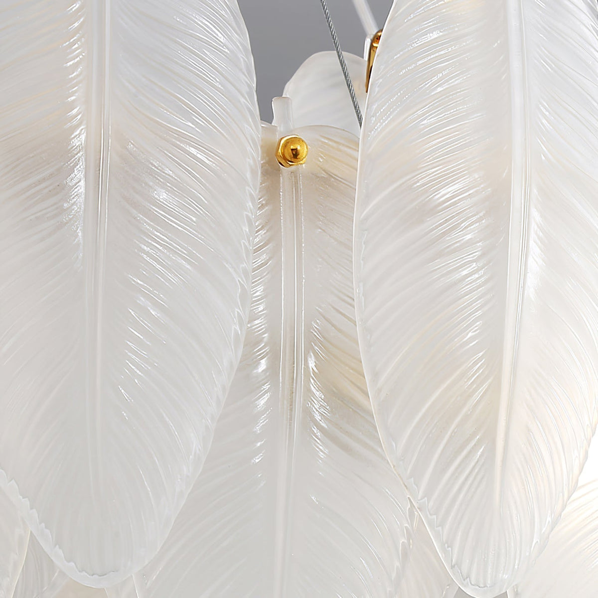 Norrenaria Glass Chandelier-Moonnatur