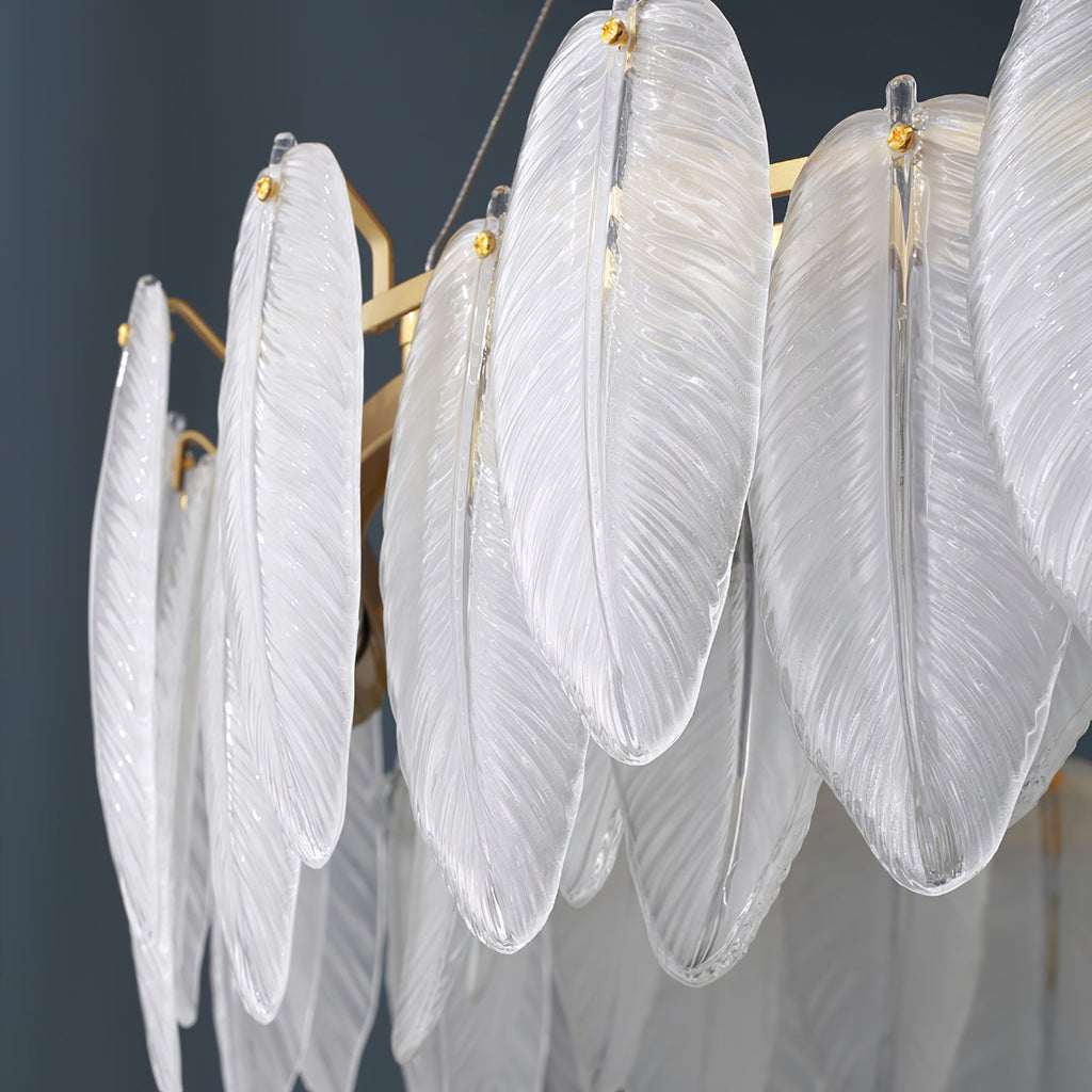Norrenaria Glass Chandelier-Moonnatur