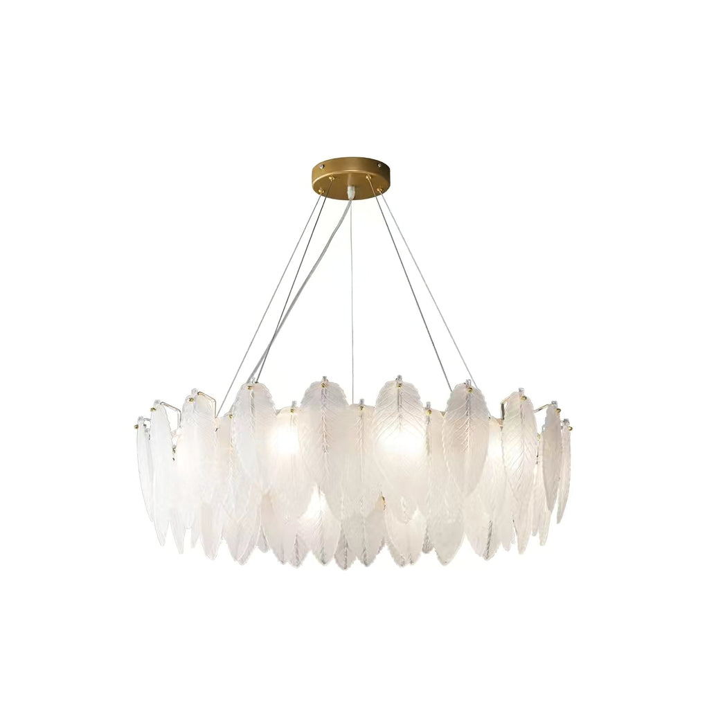 Norrenaria Glass Chandelier-Moonnatur