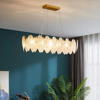 Norrenaria Glass Chandelier-Moonnatur