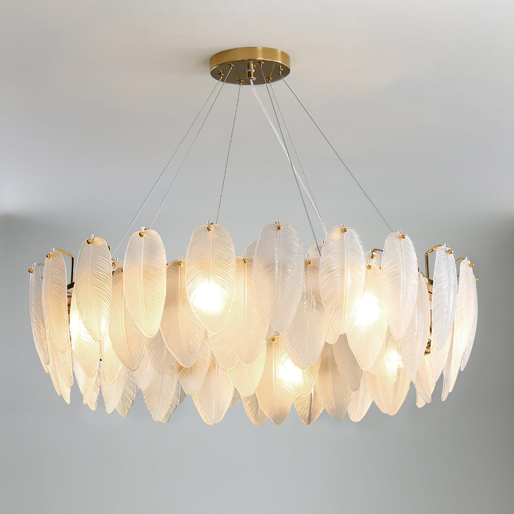 Norrenaria Glass Chandelier-Moonnatur