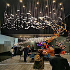 Vardenelle Glass Chandelier-Moonnatur