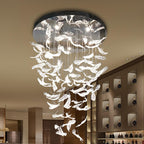 Vardenelle Glass Chandelier-Moonnatur