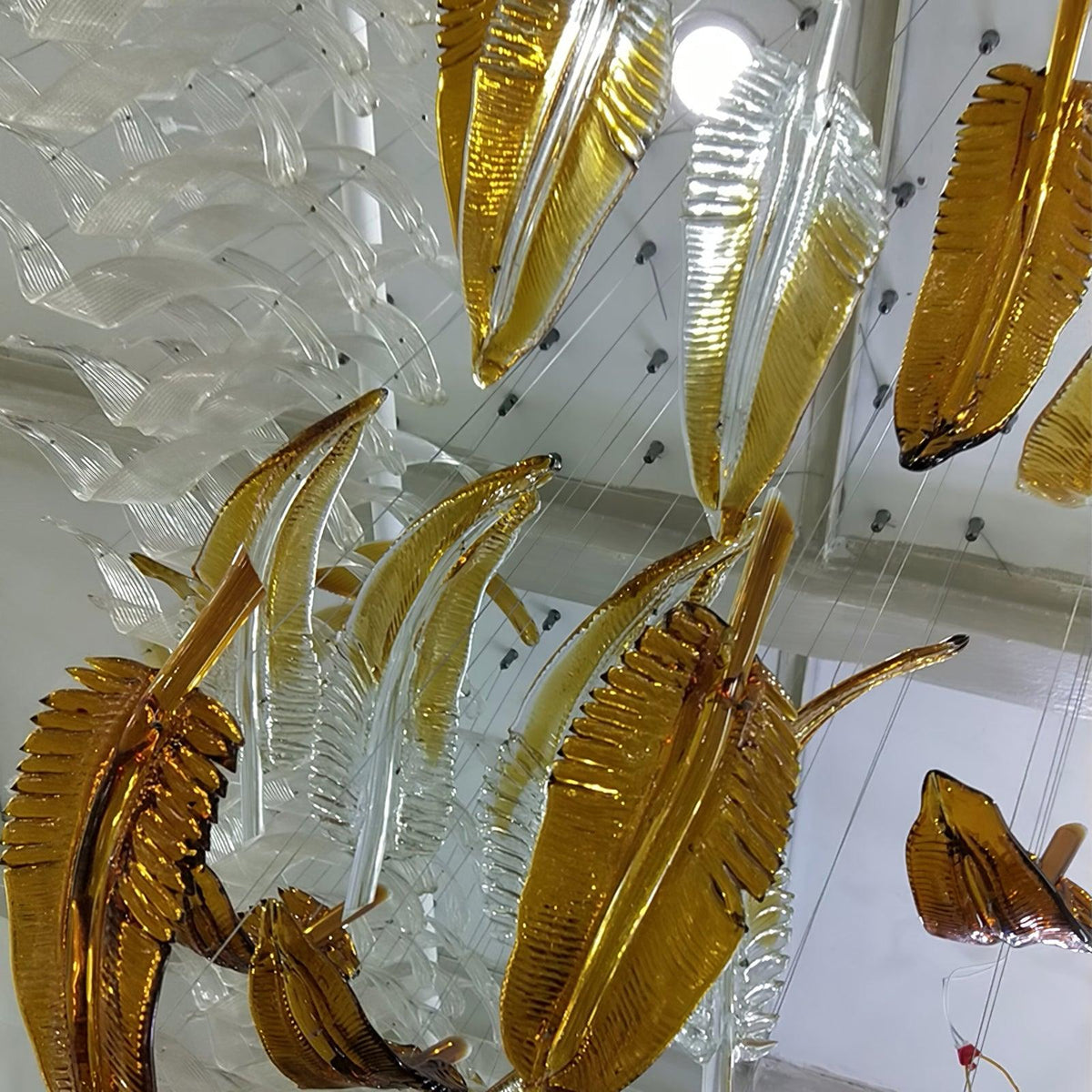 Vardenelle Glass Chandelier-Moonnatur