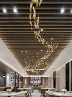Vardenelle Glass Chandelier-Moonnatur