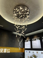 Vardenelle Glass Chandelier-Moonnatur