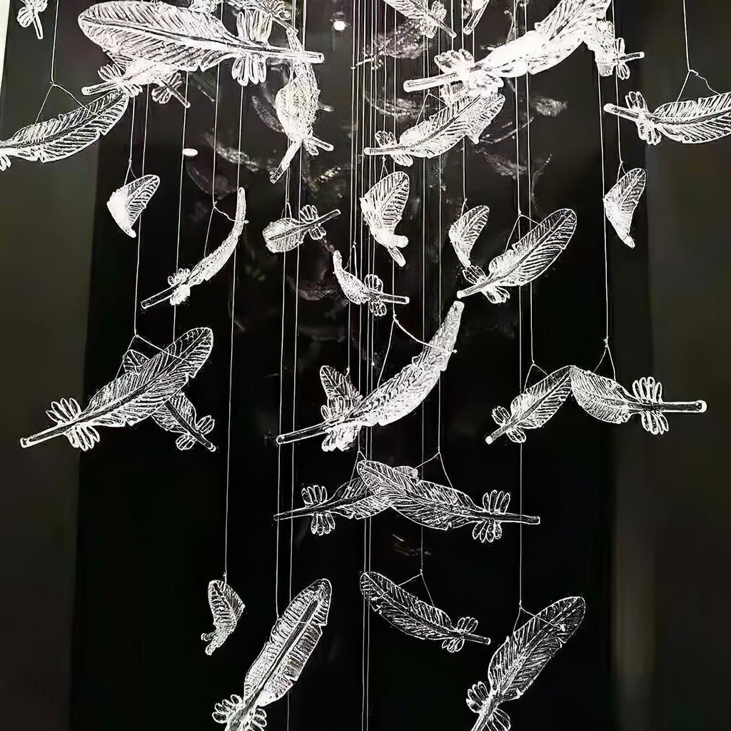 Vardenelle Glass Chandelier-Moonnatur